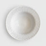 Plato hondo María Tudor de gres manguilla de Leandro Cano
