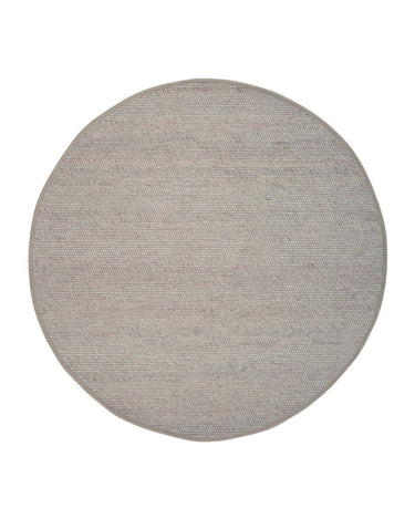 Alfombra Agner redonda gris claro Linie Design