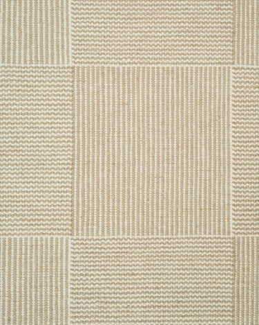 Alfombra Chess blanca natural Linie Design