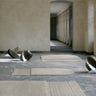 Alfombra Eternal Eye de lana natural en relieve Linie Design