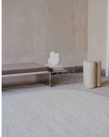 Textura de alfombra Eternal Eye natural Linie Design