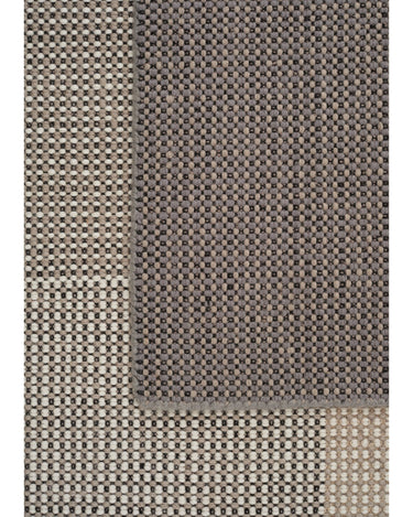 Textura de alfombra Genova gris Linie Design