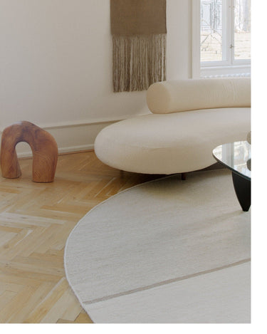 Detalle tejido de alfombra Magnetize Linie Design