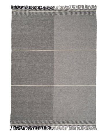 Detalle de alfombra Mindful Soul piedra beige Linie Design