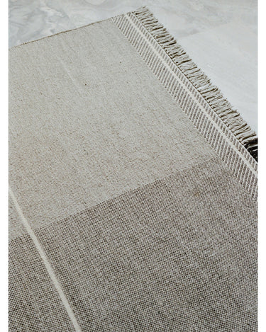 Textura de alfombra Mindful Soul piedra y beige Linie Design