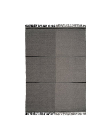 Detalle de alfombra Mindful Soul piedra gris Linie Design