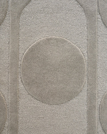 Alfombra Orb Alliance gris oscuro Linie Design vista completa