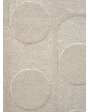 Textura de alfombra Orb Alliance blanca Linie Design
