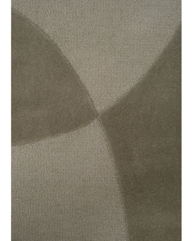 Textura de alfombra Split Plains musgo Linie Design