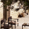 Maceta de arcilla color arena grande de Tine K Home
