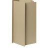 Macetero alto geométrico Fragma grande color cashmere de Ferm Living