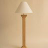 Base de lámpara de pie de ratán Ariane Mahe Homeware