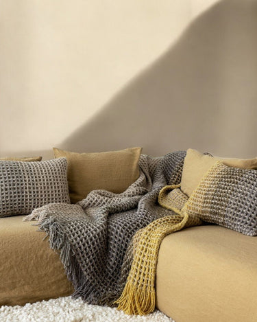 Couverture gaufrée en coton