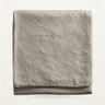 Manta de lino blanco hueso de Tine K Home