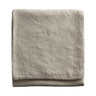 Manta de lino blanco hueso de Tine K Home