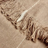Manta marrón de baby alpaca de Mamakay