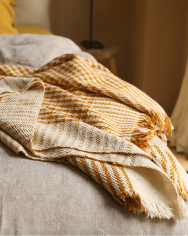 Manta  de sofá de Pata de Gallo