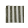 Mantel de Rayas Oliva 260 x 140 cm Algodón Orgánico