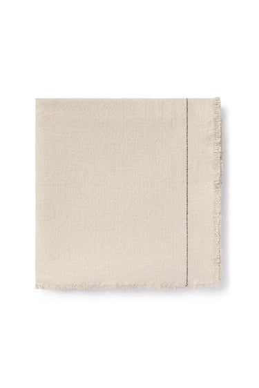 Mantel artesanal de algodón natural de 160 × 250 cm