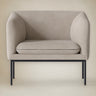 Sillón Individual de Algodón y Lino Natural de Ferm Living