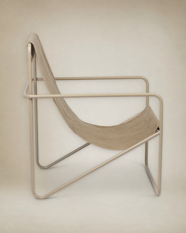 Sillón de Lounge Desierto en Cashmere: Elegancia y Confort