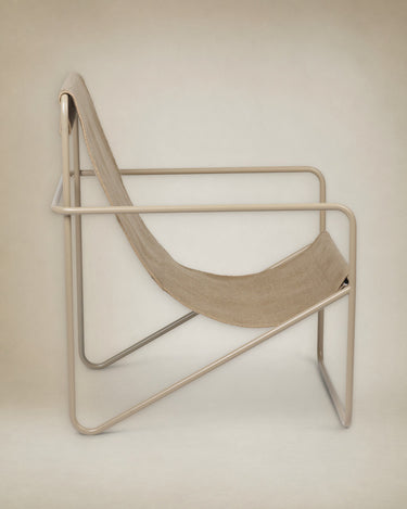 Sillón de Lounge Desierto en Cashmere: Elegancia y Confort