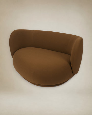 Sofá curvo Rico derecho verde de diseño en Matuta Home - imagen 2