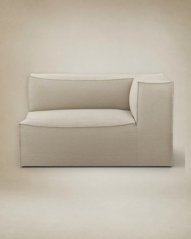 Módulo de sofá Catena L401 con brazo derecho de lino natural en Matuta Home - imagen 2