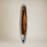 Portaminas de dibujo de madera de zebrano