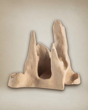 Candelabro Rock de cerámica para vela