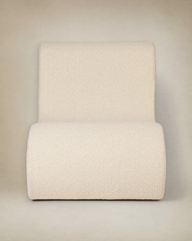 Sillón de jardín cómodo Bouclé