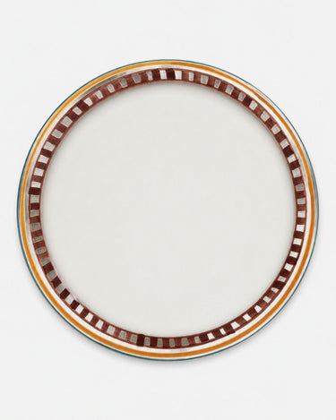 Set de platos de ensalada pintados a mano