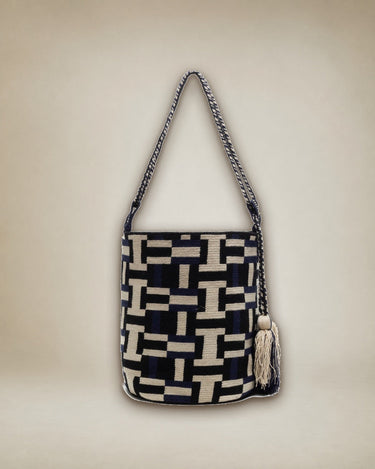 Bolso wayuu original tejido a mano