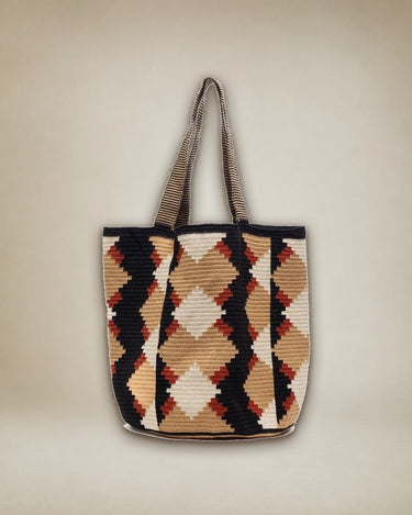 Bolso tote wayuu artesanal Guanabana