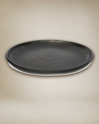 Plato grande de cerámica artesanal Bazar Bizar