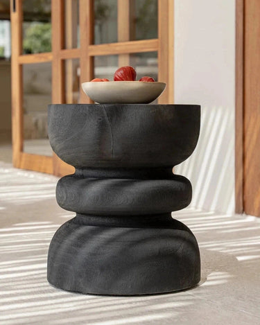Ceramic Medium Serving Bowl Comporta by Bazar Bizar on a table