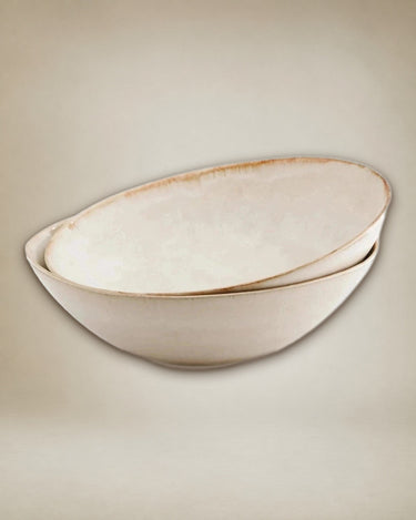Ceramic Medium Serving Bowl Comporta by Bazar Bizar for serving