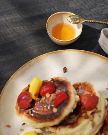 Small Portuguese Ceramic Sauce Bowls — Set of 6 by Bazar Bizar from the Cascais collection, detail view