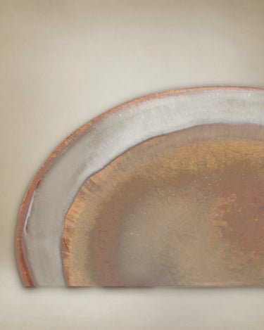 Portuguese Ceramic Dessert Plates — Set of 6 by Bazar Bizar in yellow on a table