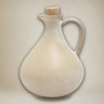 Dispensador de aceite de oliva blanco set de 4