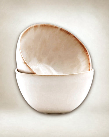 Portuguese Ceramic Medium Bowls — Set of 6 by Bazar Bizar