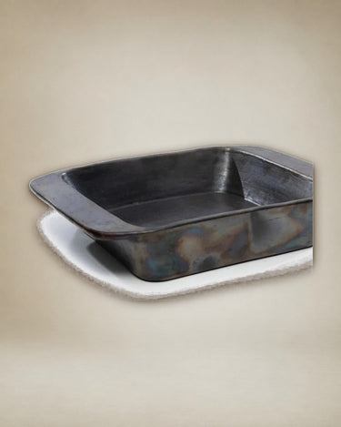 Bandeja de horno de cerámica negra
