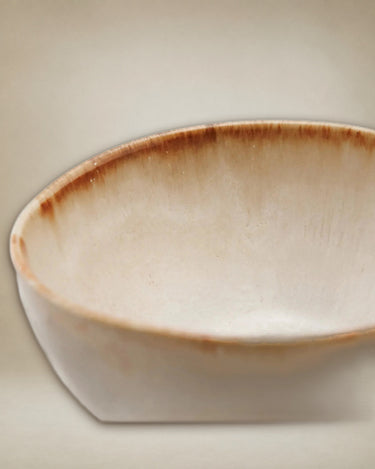 Small Portuguese ceramic bowls — Set of 6 by Bazar Bizar, natural finish
