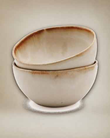 Small Portuguese ceramic bowls — Set of 6 by Bazar Bizar from the Cascais collection