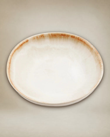 Set de bowls pequeños blancos de cerámica