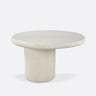 Mesa auxiliar exterior CLAUDE de microcemento Ø50 cm Dareels