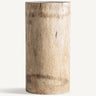 Mesa auxiliar de madera de suar marrón natural de Vical