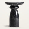 Mesa auxiliar de mármol negro de Vical