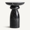 Mesa auxiliar de mármol negro de Vical