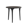 Mesa auxiliar redonda de aluminio reciclado gris grafito de Tine K Home